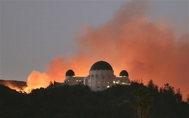 Griffith Park Fire