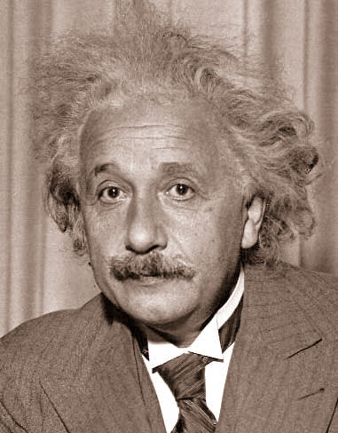 A picture of Albert Einstein