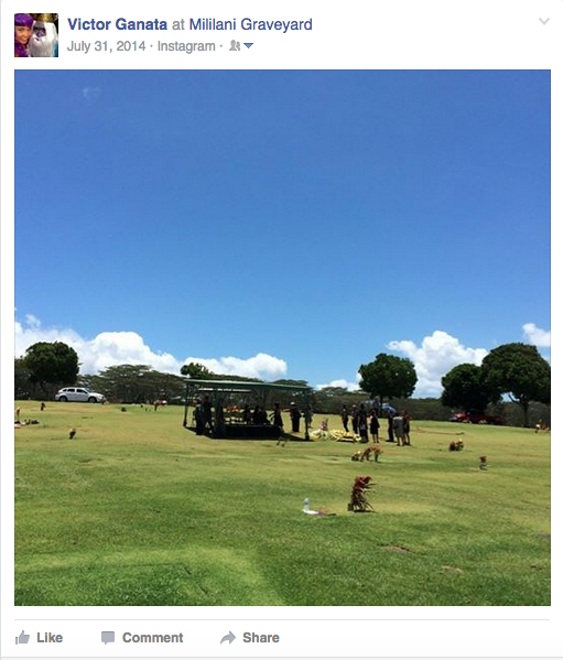 at Mililani Graveyard