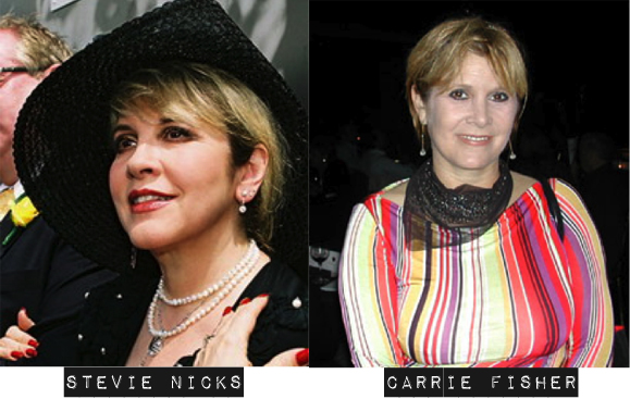 Stevie Nicks vs. Carrie Fisher