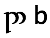 tengwar “b”